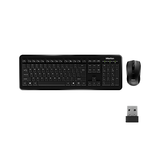 MEETION MT-C4120 LITTLE WIRELESS COMBO WHITE KEYBOARD & MOUSE