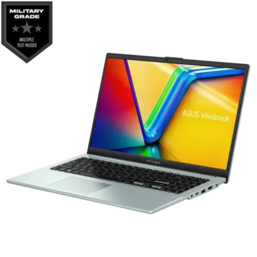 ASUS Vivobook Go 15 L1504FA-NJ1509, Ryzen 5 7520U, 8GB RAM, 512GB SSD, 15.6-inch FHD, AMD Radeon Graphics, US MIL-STD 810H military-grade standard, GREY GREEN Laptop